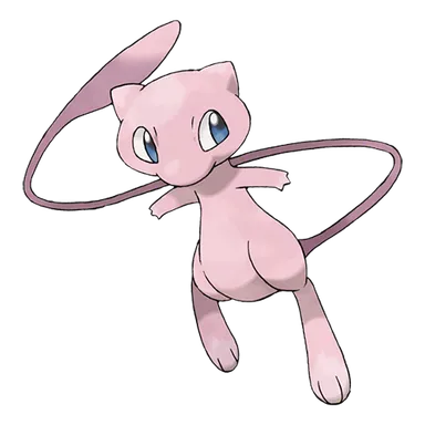 official artwork of mew